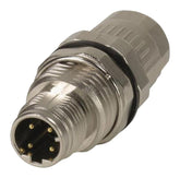 Harting 21038811426 Connector M12 SD PFT Male D COD 4 POL 94AC8121